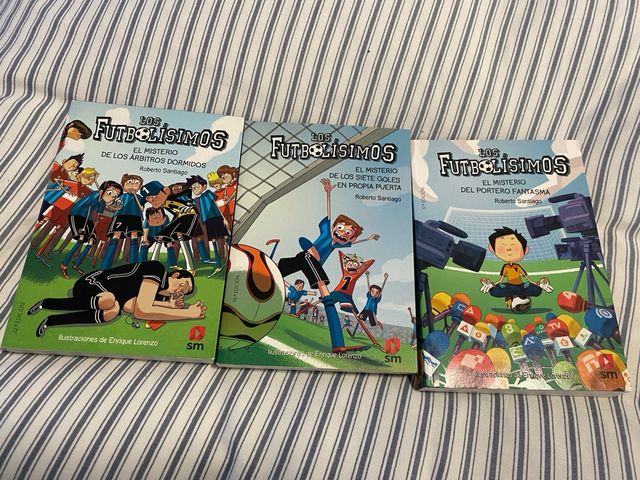 Lote los futbolisimos volúmenes 1, 2 y 3