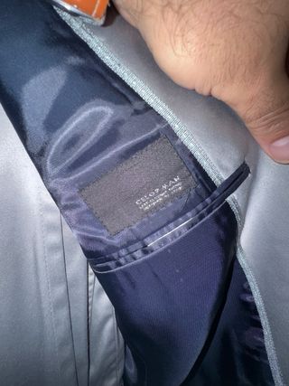 Traje de chaqueta gris CELOP MAN Talla M