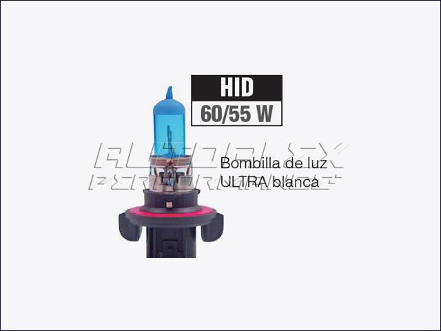 Bombillas H13 60/55W HID Ultra Blanca