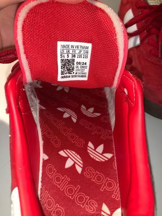 Zapatillas Adidas Handball Spezial Rojas