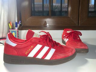 Zapatillas Adidas Handball Spezial Rojas