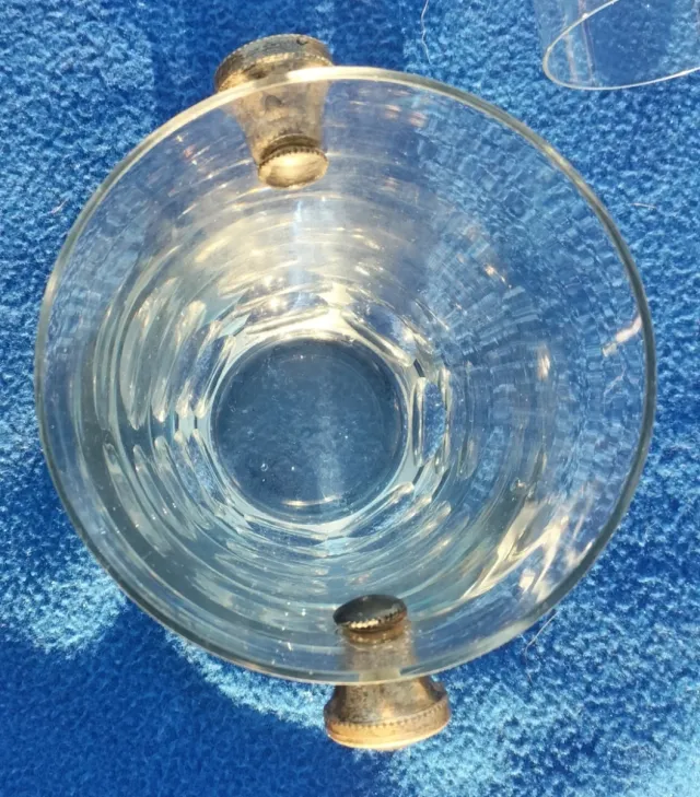 Cubiteras-6;vasos de cristal tallado nuevos