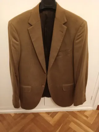 Americana de Cachemira Marrón