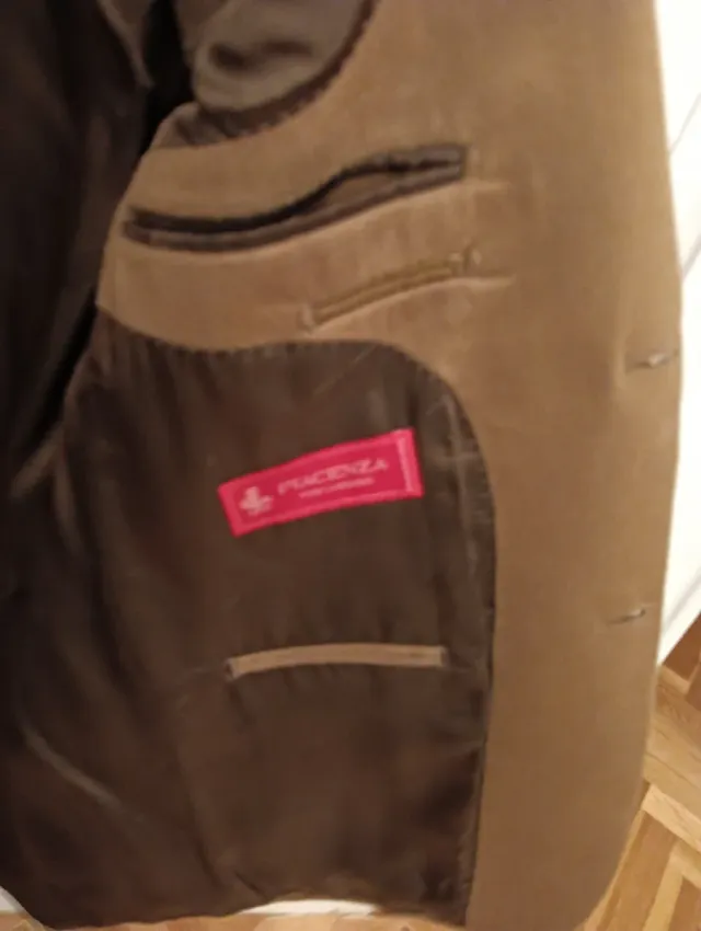 Americana de Cachemira Marrón