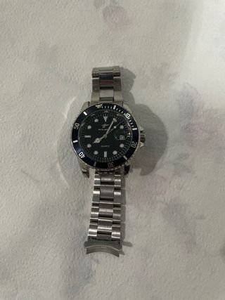 Reloj RICECO Plata/Negro