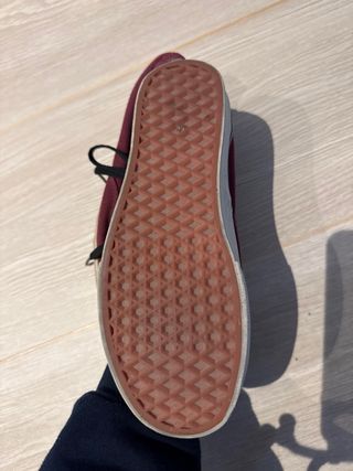 Zapatillas Vans Talla 38 Burdeos