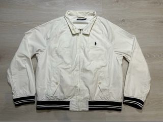 Chaqueta Harrington Ralph Lauren Blanca