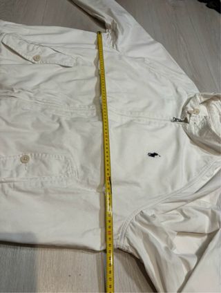 Chaqueta Harrington Ralph Lauren Blanca