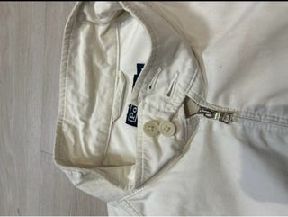 Chaqueta Harrington Ralph Lauren Blanca