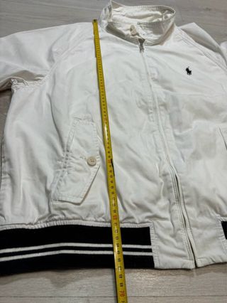 Chaqueta Harrington Ralph Lauren Blanca