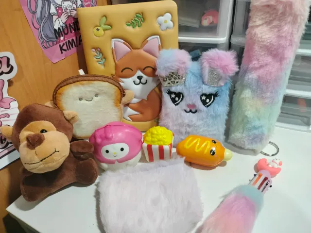 Material escolar Kawaii