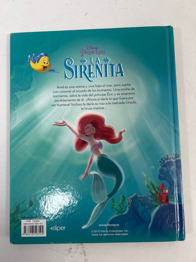 La Sirenita (Mis Clásicos Disney)