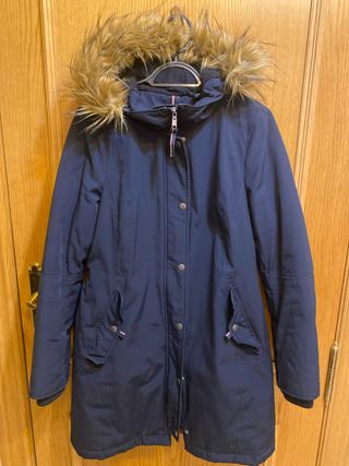 Parka Invierno Mujer Tommy Hilfiger Azul