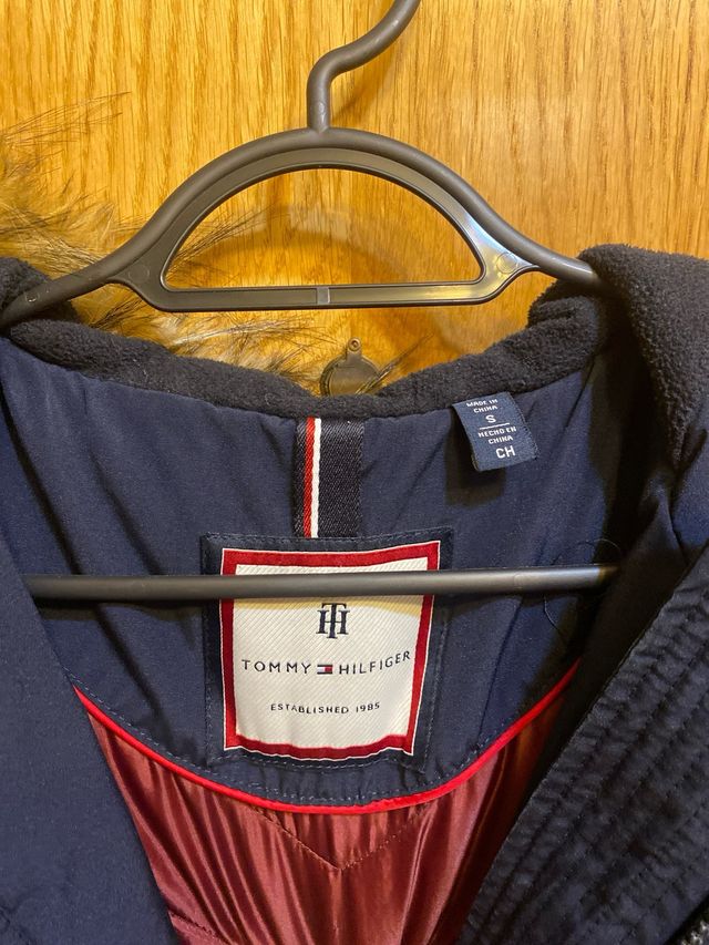 Parka Invierno Mujer Tommy Hilfiger Azul