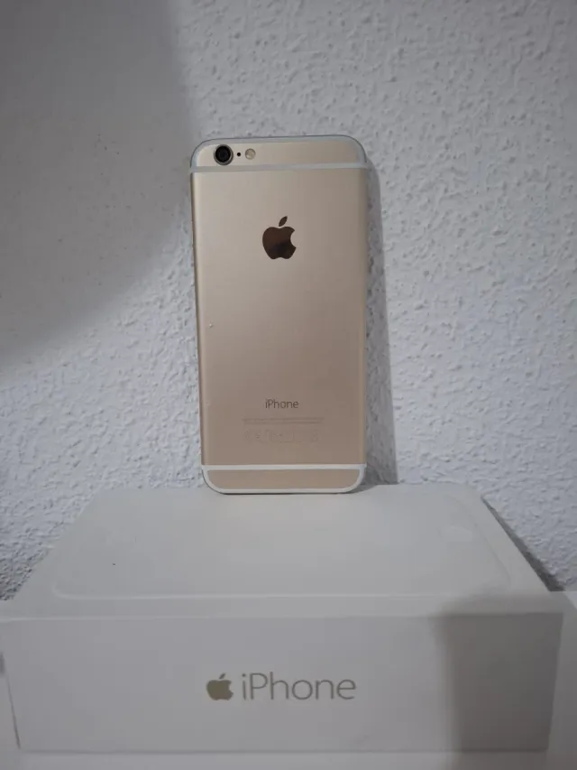 iPhone 6 Dorado/Blanco