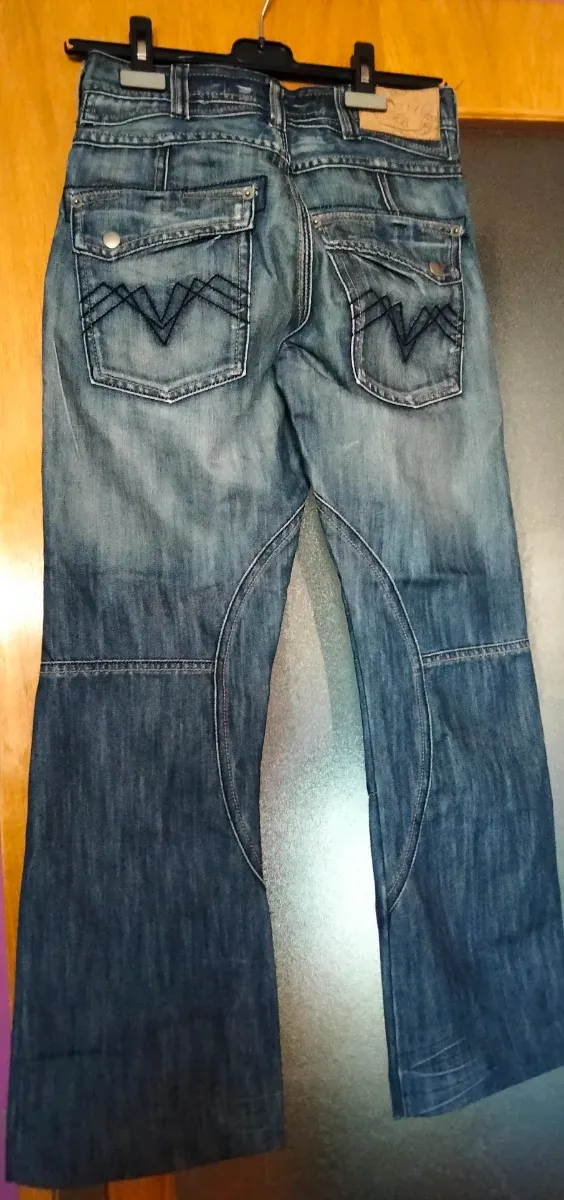 Pantalones vaqueros azules