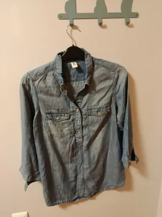 Camisa vaquera premamá talla l