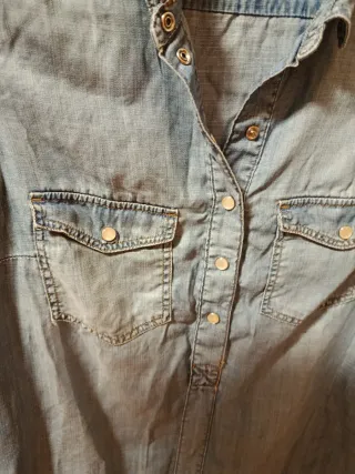 Camisa vaquera premamá talla l