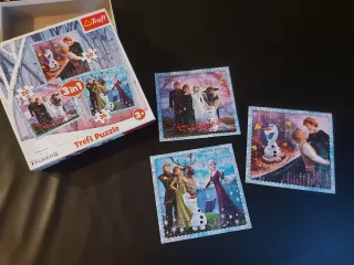 Pack 3 Puzzles Frozen 2