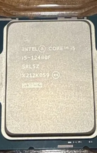 CPU Intel Core i5-12400F, buen estado sin caja