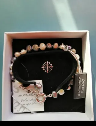 Conjunto perlas Amaya Arzuaga