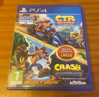 Juego PS4 Crash Team Racing Nitro-Fueled + Crash B