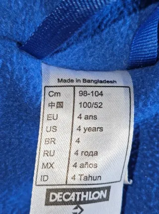 Chaqueta niño invierno