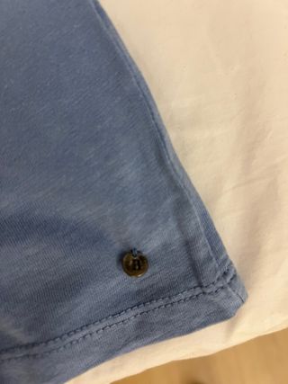 Camiseta asimétrica Brownie azul talla SM