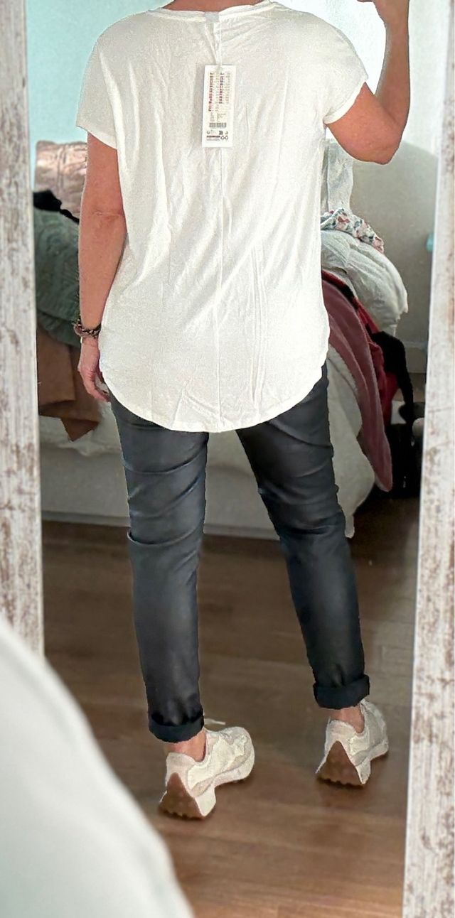 Camiseta blanca mujer original