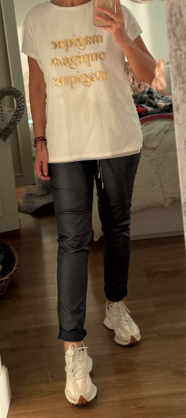 Camiseta blanca mujer original