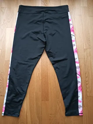 Mallas deportivas Shein curve floral mujer T.4XL