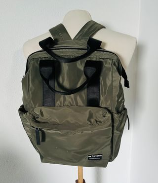 Mochila Paco Martínez verde militar