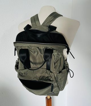 Mochila Paco Martínez verde militar