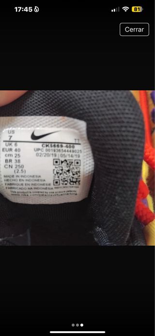 Nike Air Max Zapatillas Multicolor