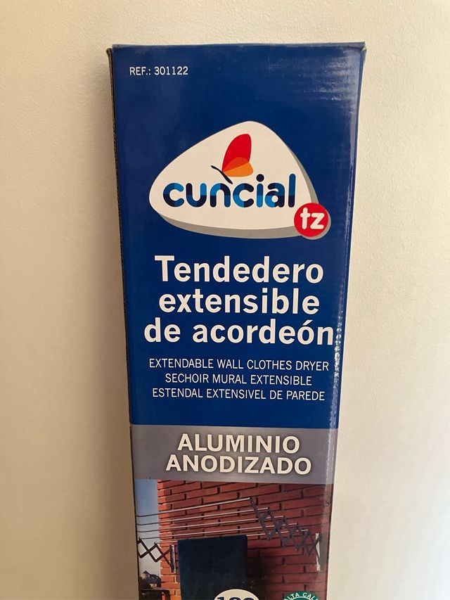 Tendedero Extensible Cuncial 120 cm