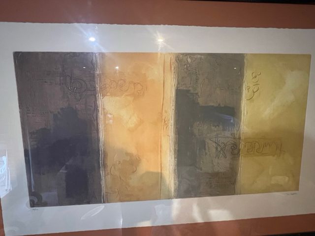 Grabado Teo Carpena Tramoya I Original