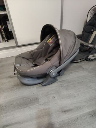 Cochecito Bebecar Gris