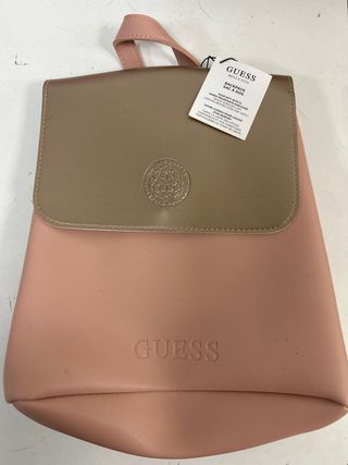 Mochila Guess Bella Vita Rosa y Dorada