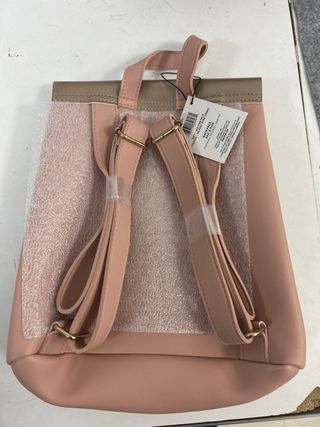 Mochila Guess Bella Vita Rosa y Dorada