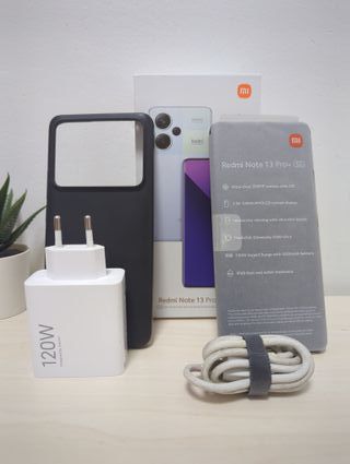 Xiaomi Redmi Note 13 Pro+ 5G con scatola, nero