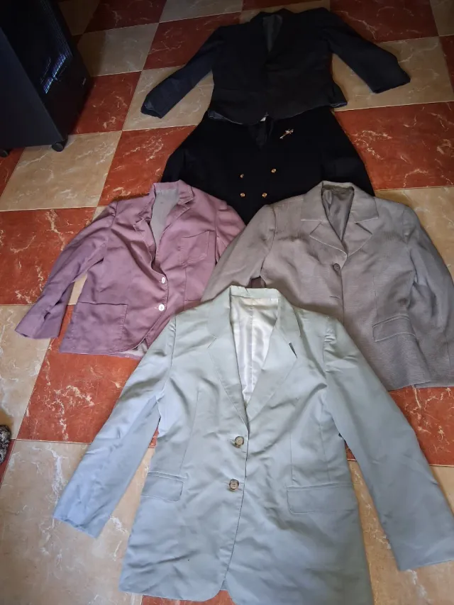Lote 4 chaquetas mujer talla única