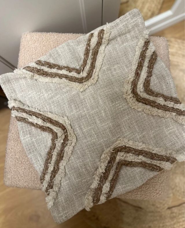 Fundas Cojín Boho Beige y Marrón