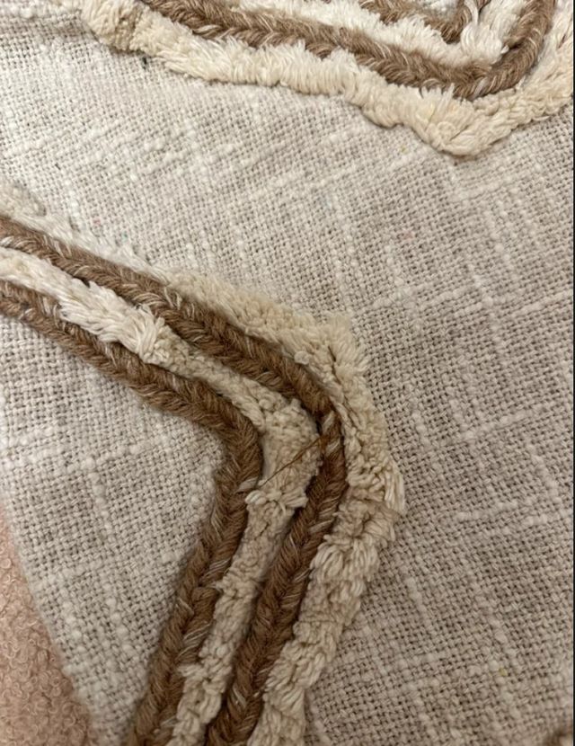 Fundas Cojín Boho Beige y Marrón