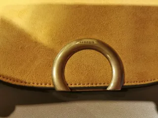 Bolso Parfois verde y amarillo. 19x17cm