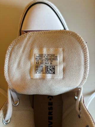 Botas Converse plataforma rosas