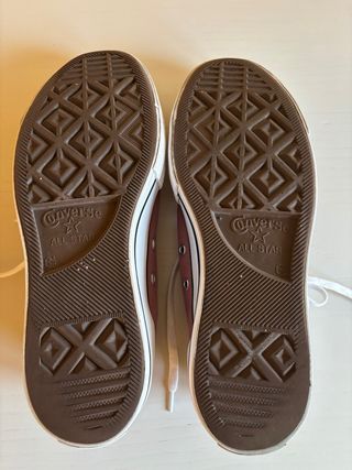 Botas Converse plataforma rosas