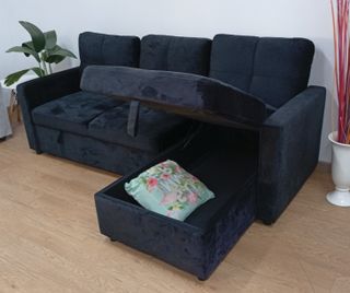 Sofá Cama, Chaise Longue. PAU NEGRO. ¡EN OFERTA!