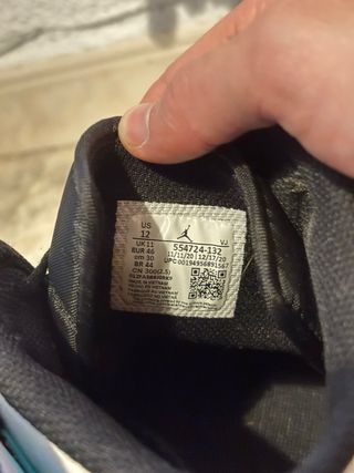 Jordan 1 Talla 46 Verde y Blanco