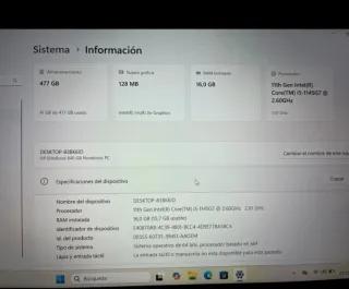 HP EliteBook 840 G8 Plata