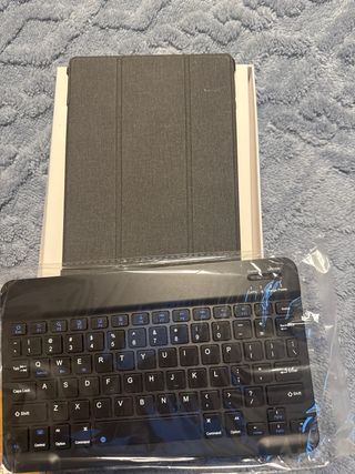 Tablet con Teclado y Ratón Negro